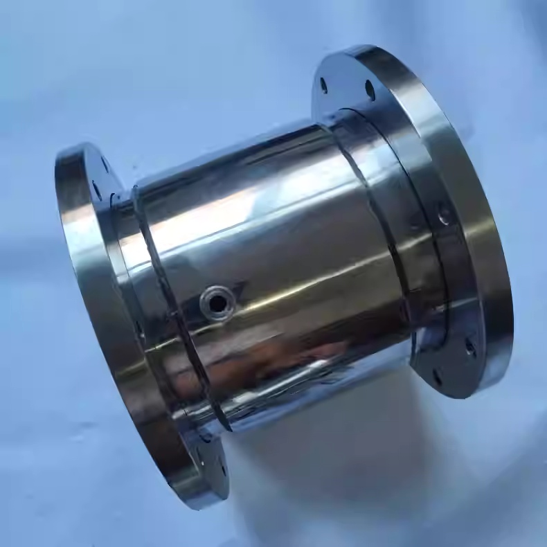 Customized accessories for condenser housings cooling well jackets stainless steel vacuum heat exchanger pipes cooling flanges and more